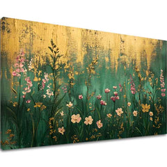 Dipingere momenti d'oro della natura | Pittura acrilica originale al 100%