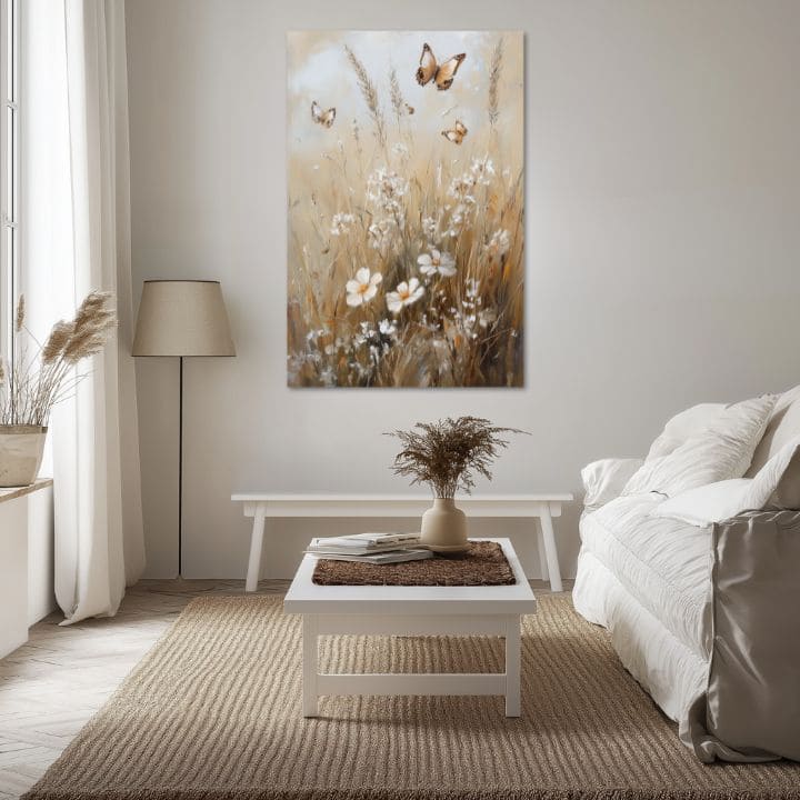 Dipinto della farfalla di Iris | Dipinto acrilico originale al 100%