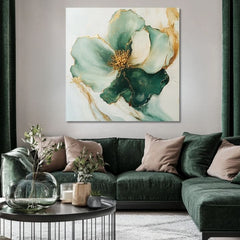 Quadro Emerald Surprise | 100% originale dipinto ad acrilico