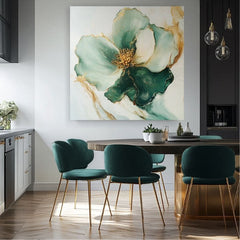 Quadro Emerald Surprise | 100% originale dipinto ad acrilico