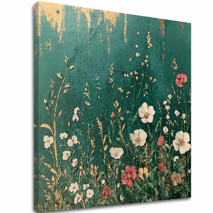 Pittura giardino dei ricordi | 100% originale dipinto ad acrilico