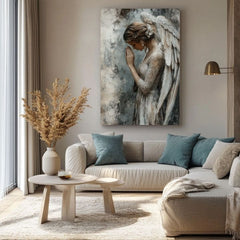 Dipinti di angeli Anima pacifica | 100% originale dipinto ad acrilico