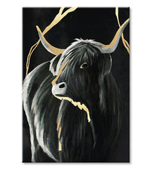 Dipinti su tela - PREMIUM ART - Toro Nero - immagine 3