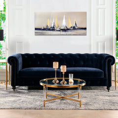 Dipinti su tela - PREMIUM ART - Navi a vela in mare Sconto 30% 130X60 cm