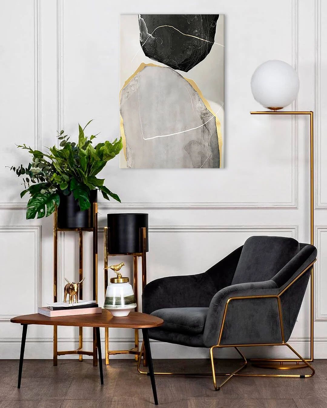 Dipinti su tela - PREMIUM ART - Macine astratte Sconto 30% 70X100 cm
