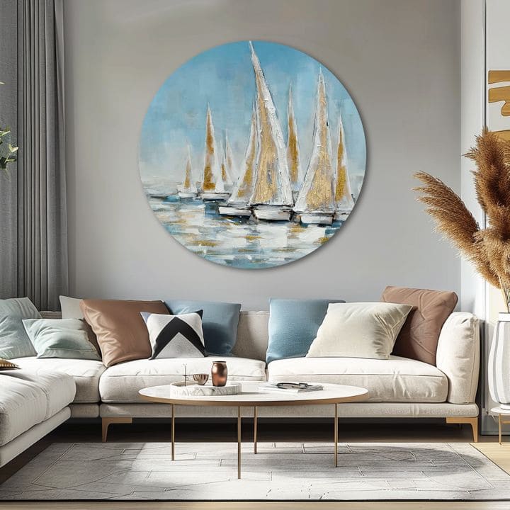 Quadro dipinto a tutto tondo della Gold Coast | dimensioni diverse