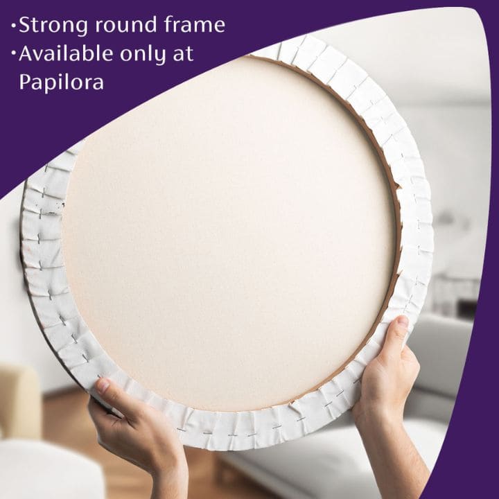 Quadri rotondi con acrilico Famiglia Reale - immagine 4