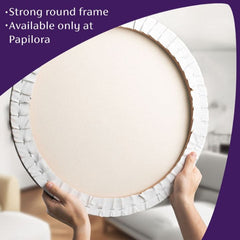 Quadri rotondi con acrilico Famiglia Reale - immagine 4