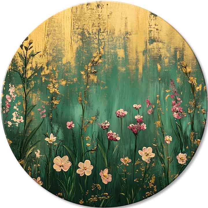 Quadri rotondi con acrilico Famiglia Reale - immagine 2