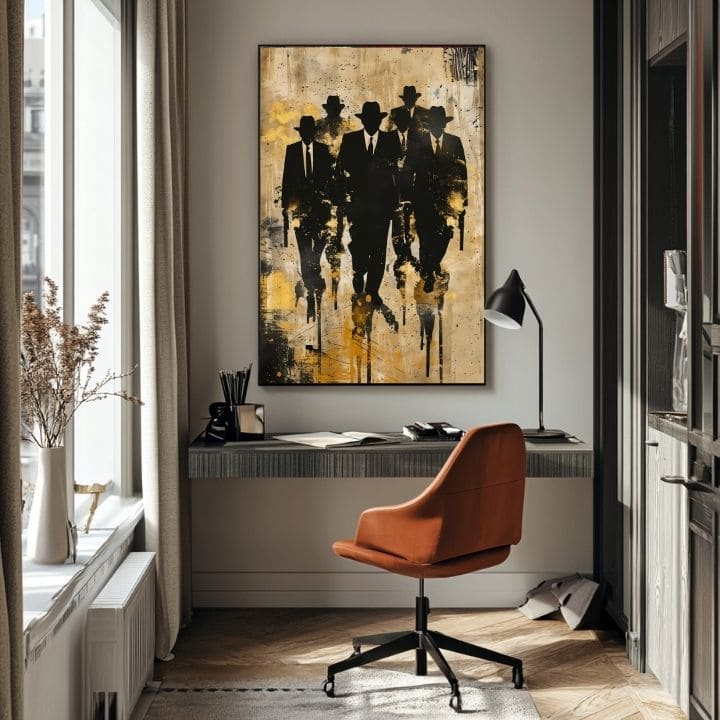 Immagine OUTLAWS IN SHADOWS | Dettagli in acrilico