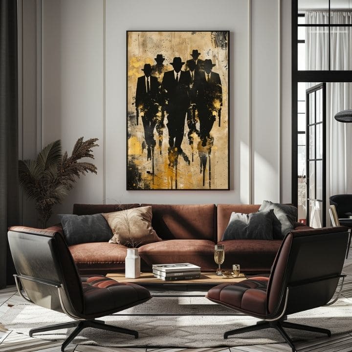 Immagine OUTLAWS IN SHADOWS | Dettagli in acrilico