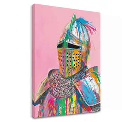 Immagine VIVID KNIGHT su tela | Dettagli in acrilico