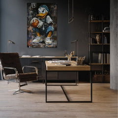 Immagine LEBRON DUCK su tela | Struttura dipinta