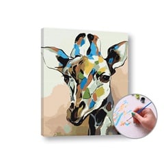 Dipingere con i numeri - Giraffa