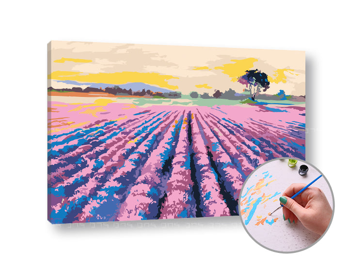 Pittura per numeri LEVANDO POLE | difficoltà bassa