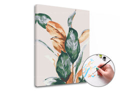 Pittura per numeri IN CONNESSIONE CON LA NATURA | difficoltà bassa