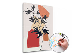 Pittura per numeri LINEA DI NATURA | difficoltà bassa