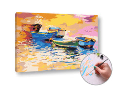 Pittura per numeri STORIA | difficoltà bassa