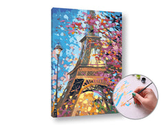Pittura per numeri TORRE EIFFEL | difficoltà elevata