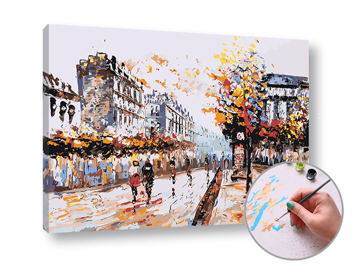 Pittura per numeri STREET | difficoltà elevata