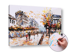 Pittura per numeri STREET | difficoltà elevata
