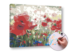 Pittura per numeri ABSTRACT WILD MAKES | difficoltà bassa