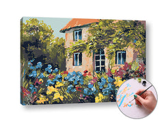 Pittura per numeri CASA MAGICA | difficoltà media