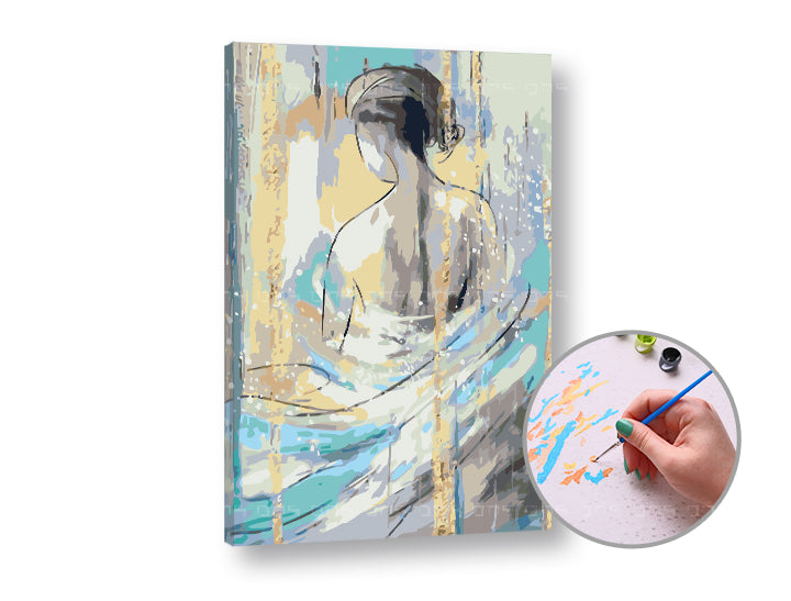 Pittura per numeri FINITA | difficoltà media