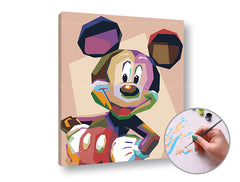 Pittura per numeri MICKEY MOUSE | difficoltà bassa