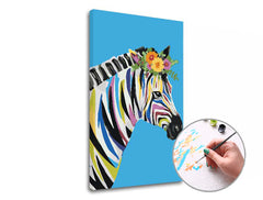 Pittura per numeri COLLEZIONE DI COLORI | difficoltà bassa