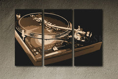 Dipinto a mano POP ART DJ 120x80 cm