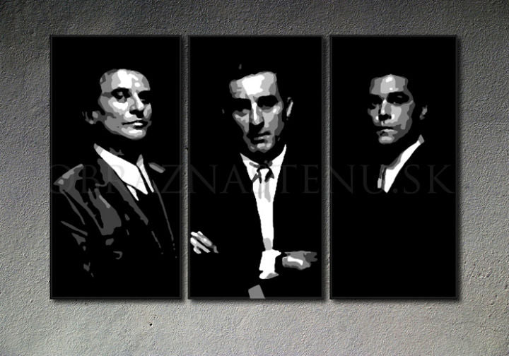 Dipinto a mano POP ART GOODFELLAS 90x60 cm