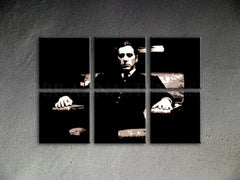 Dipinto a mano POP ART GODFATHER 120x80 cm