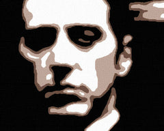 Dipinto a mano POP ART GODFATHER 120x80 cm