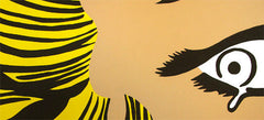 Dipinto a mano POP ART LICHTENSTEIN  120x80 cm