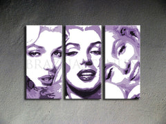 Dipinto a mano POP ART MARILYN MONROE 120x80 cm