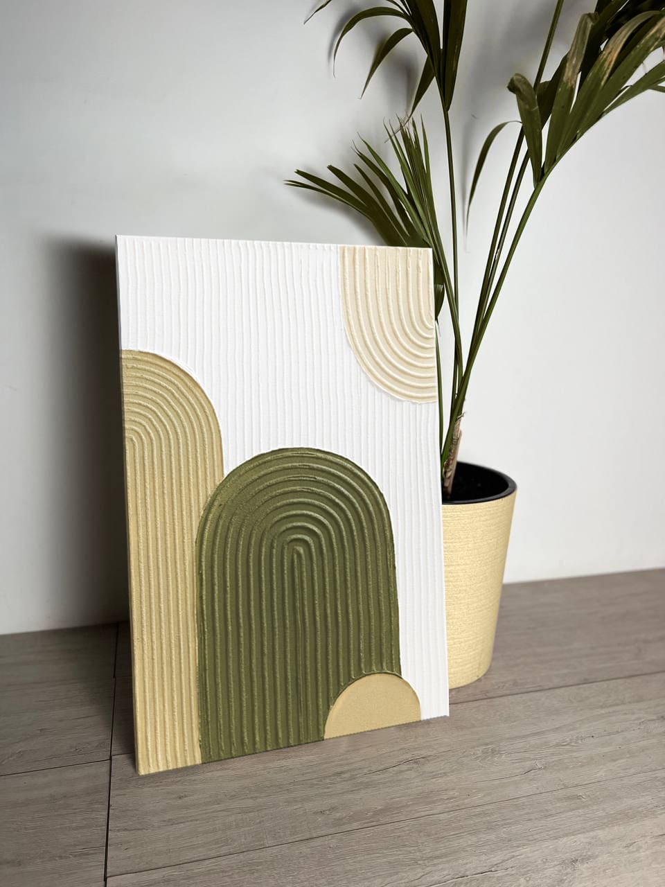 Immagine dipinta con struttura - Giornata di sole in montagna | dimensioni diverse