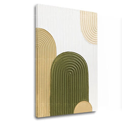 Immagine dipinta con struttura - Giornata di sole in montagna | dimensioni diverse