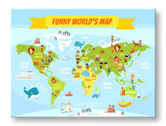 Arte da parete MAPS_008