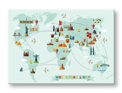 Arte da parete MAPS_012
