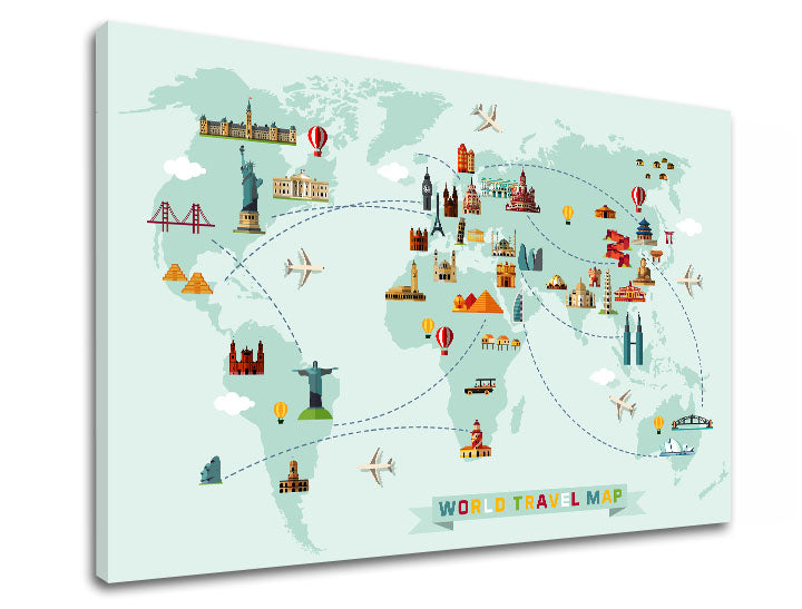Arte da parete MAPS_012 - immagine 5