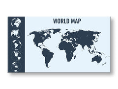 Arte da parete MAPS_013