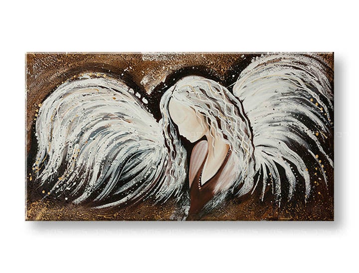 Arte murale dipinta a mano ANJEL