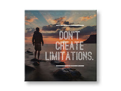 Arte murale motivazionale Non creare limitazioni