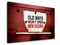 Arte murale motivazionale Old ways_001 - immagine 5