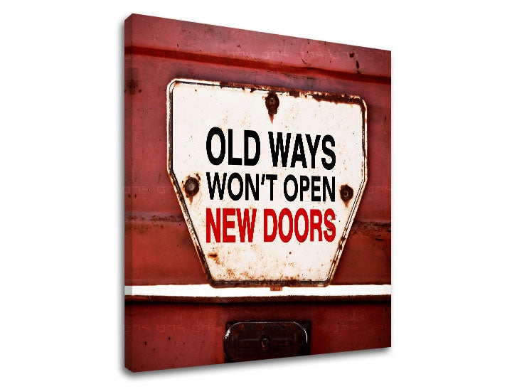 Arte murale motivazionale Old ways_002 - immagine 2