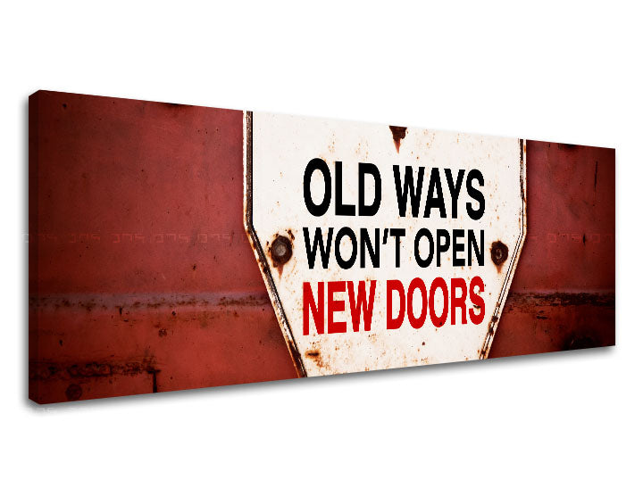 Arte murale motivazionale Old ways_003 - immagine 5