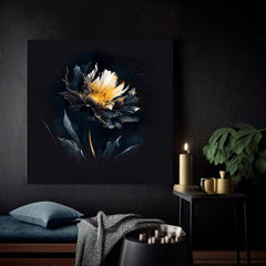 Decorazione di design su tela Tentazione scura