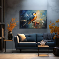 Dipinti uccelli Morning Songbird