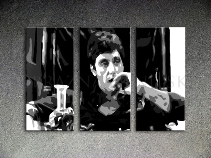 Dipinto a mano POP ART AL PACINO